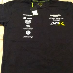 Aston Martin racing t-shirt Medium Black